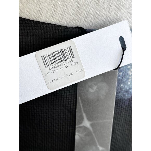 Katharine Kidd NWT $325 silk pleat skirt Size 10 high waist fairy Goth Whimsy - Picture 7 of 9